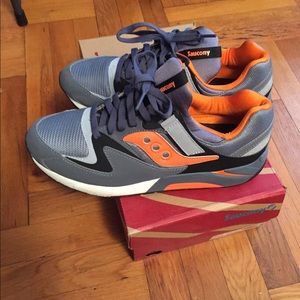 Saucony grid 9000- fog blue 11.5